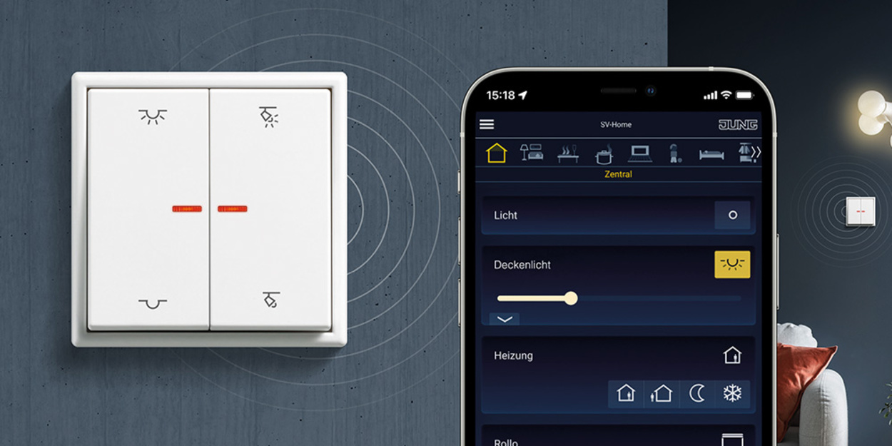 KNX RF Taster bei Elektro-Zschiesche in Königswartha